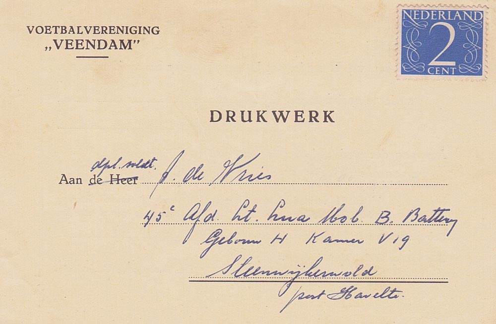 Uitnodigingskaartje