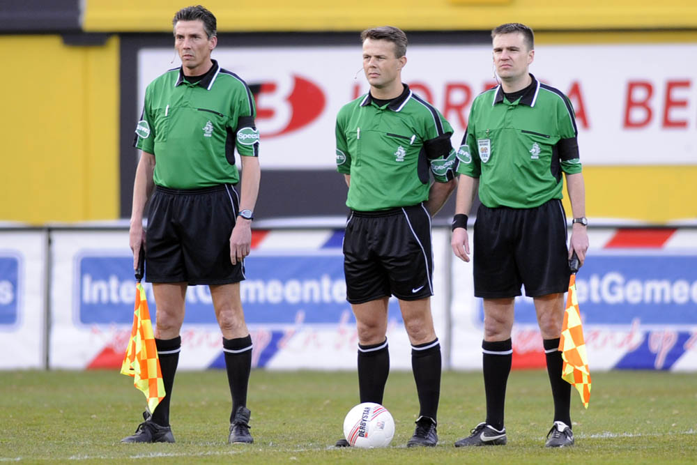 Arbitraal trio onder aanvoering van Björn Kuipers