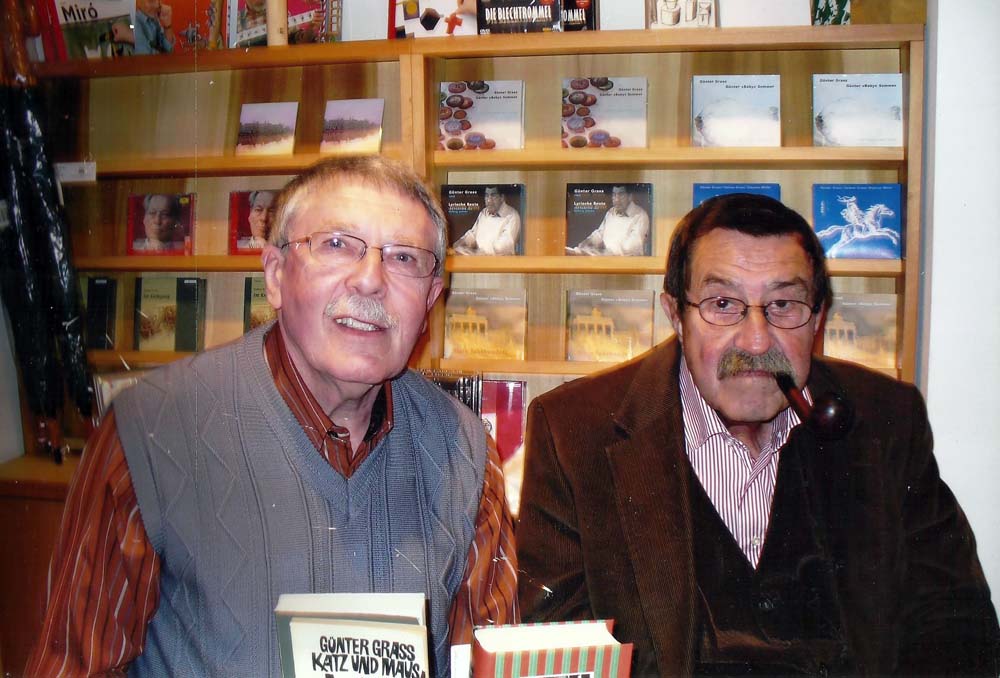 Kor Boven en Günter Grass