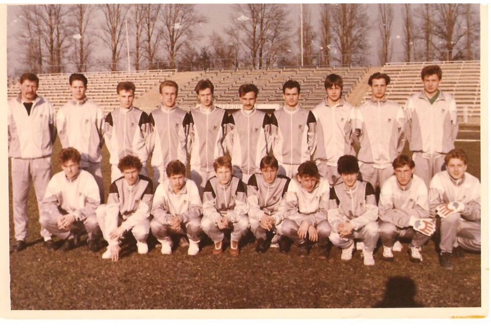 Swawek in Pools voetbalteam