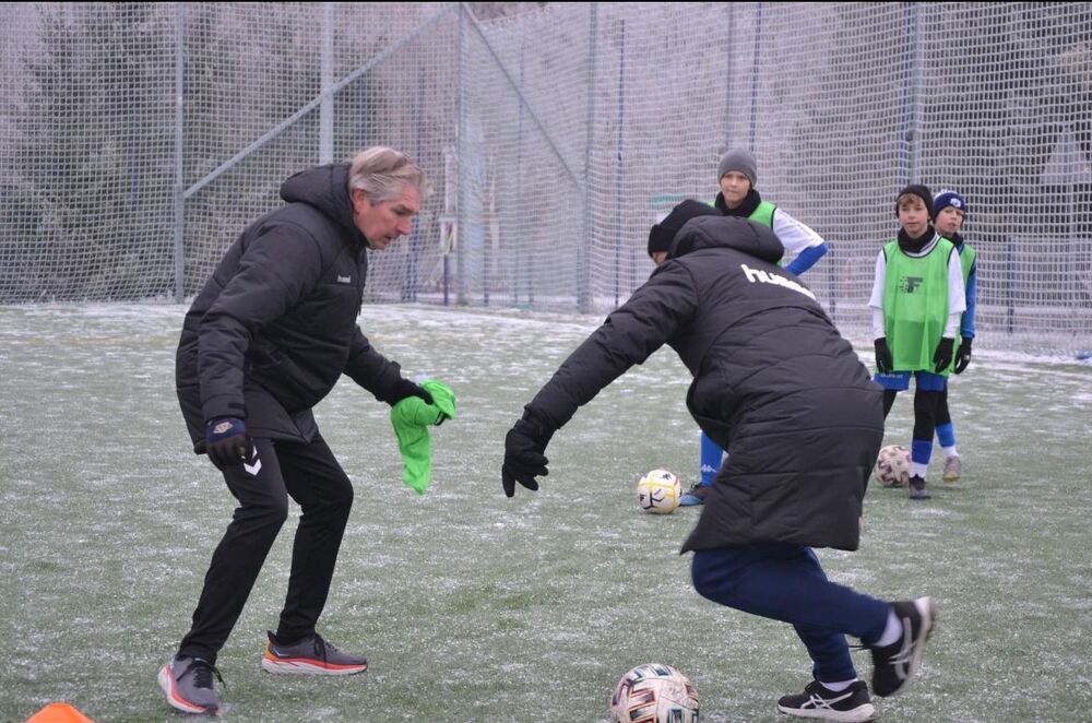 Jan en Swawek begeleidden