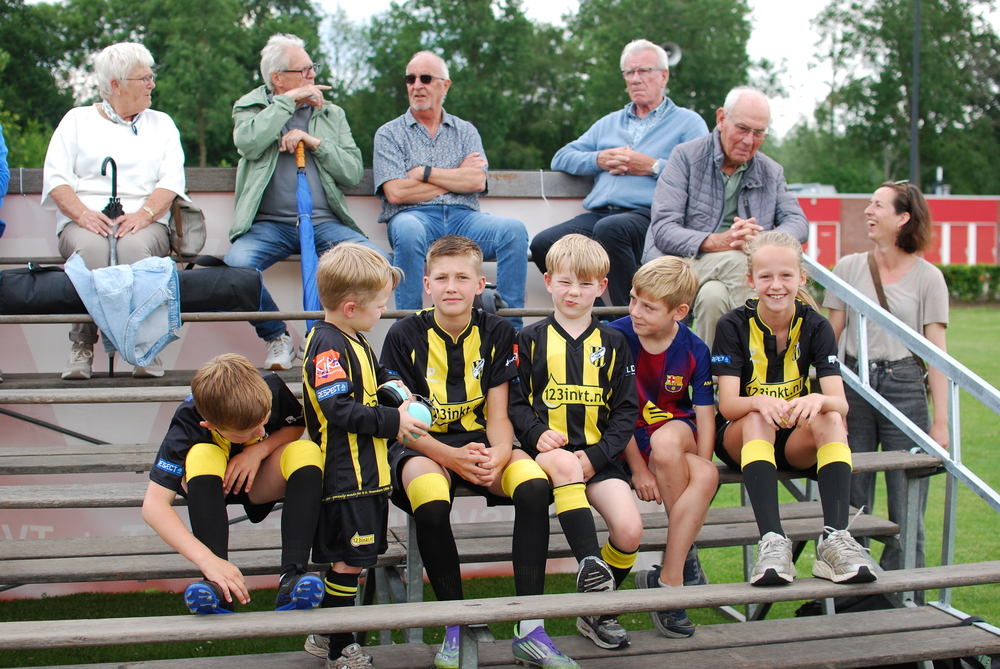 Jeugdige supporters